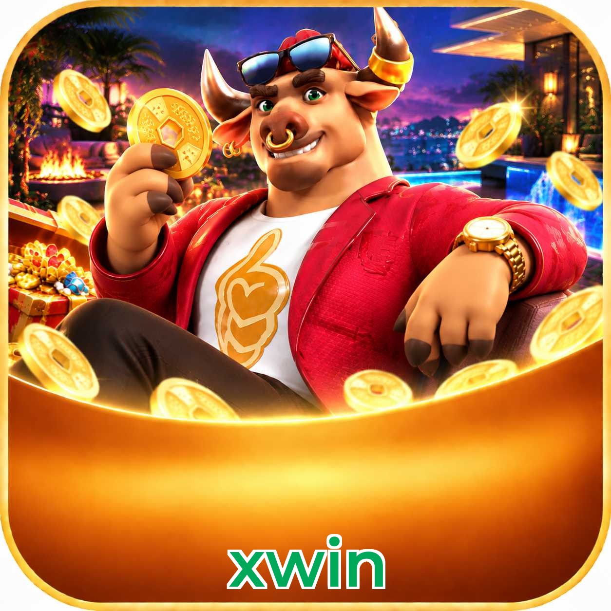Aplicativo xwin para Android e iOS com interface completa